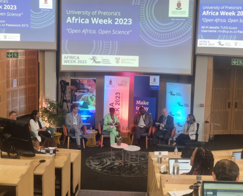 Panel discussion at UP Future Africa