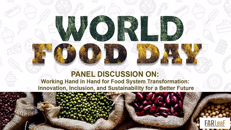 Working hand in hand for food system transformation for a better future
